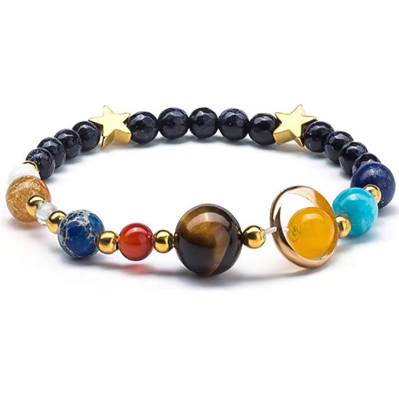 Eight Planets Bead Bracelet